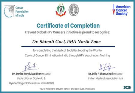 certified gynaecologist meerut